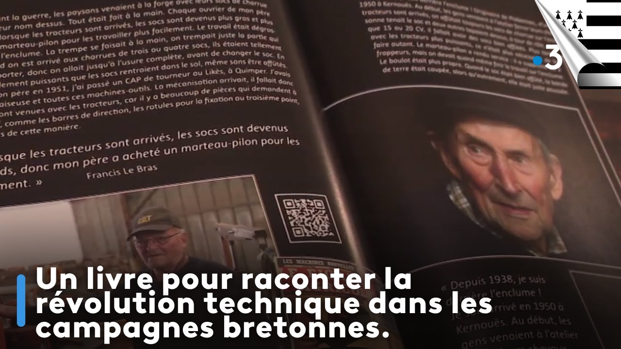 Un livre pour raconter la révolution technique dans les campagnes bretonnes. (en breton)