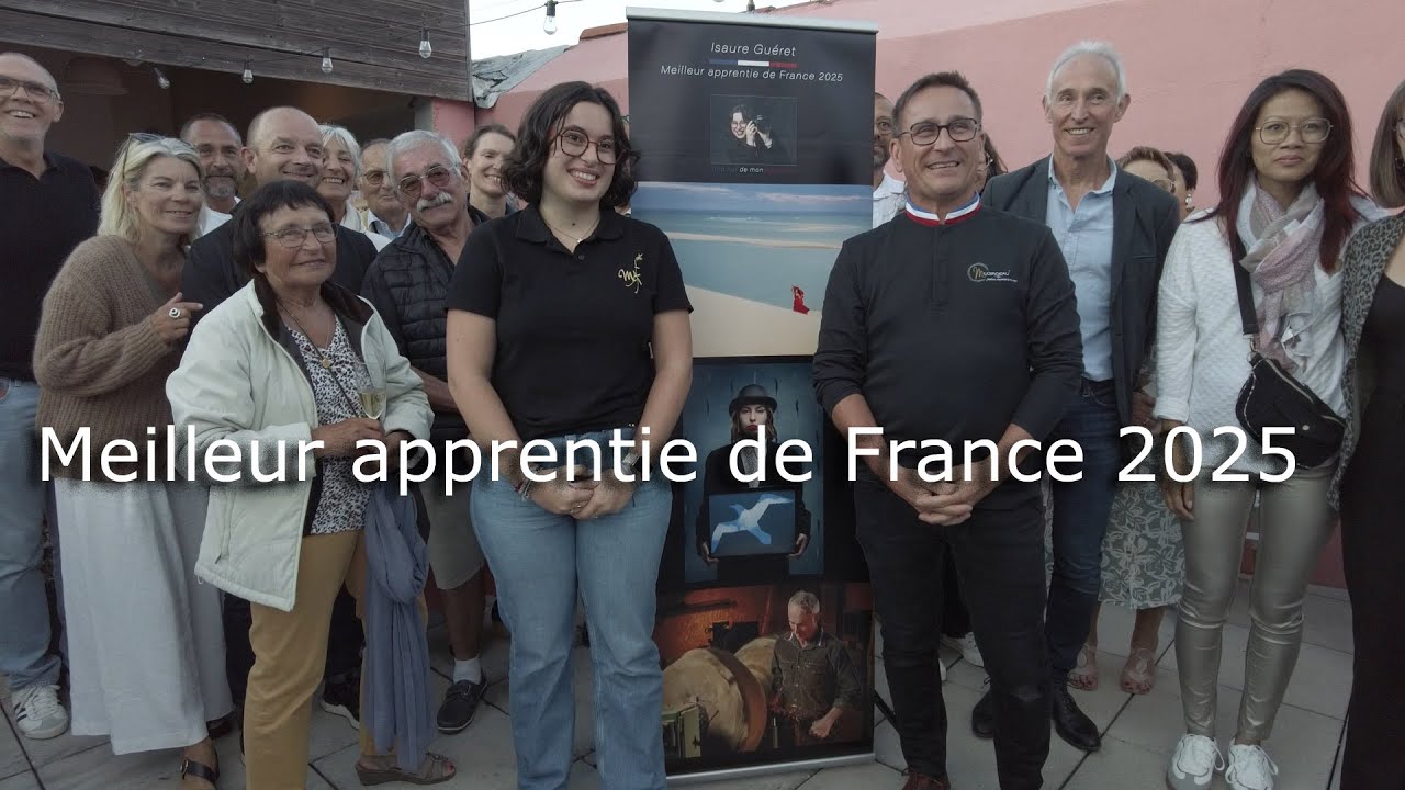Isaure Guéret meilleur apprentie de France 2025 en photographie