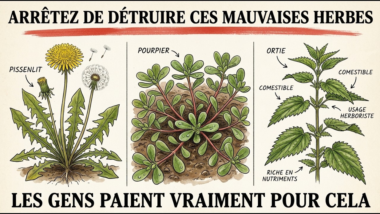 Arrêtez de Détruire Ces 10 Mauvaises Herbes — Elles Ont Plus de Valeur Que Votre Jardin