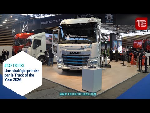Solutrans 2025 – DAF Trucks : une stratégie primée par le Truck of the Year