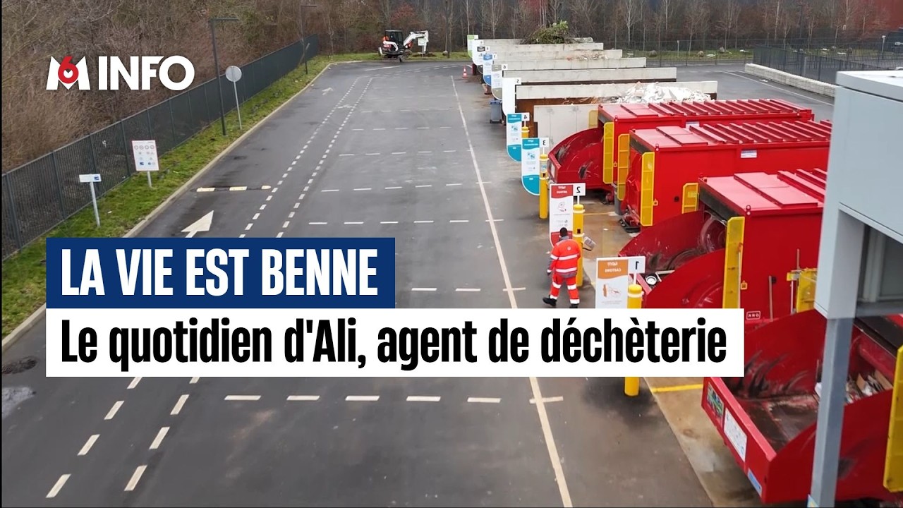 Ali gère une déchèterie dans l'Essonne