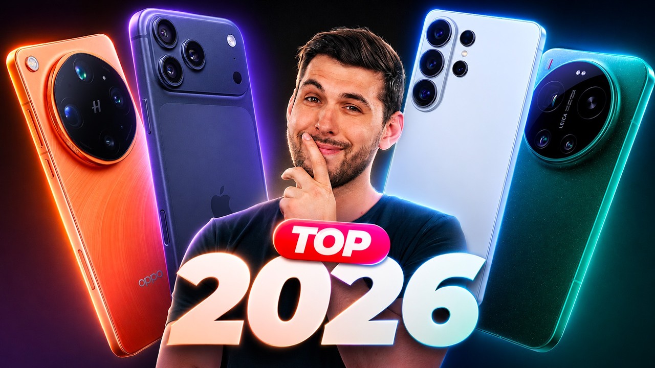 COMPARATIF : le MEILLEUR smartphone de 2026 n'est pas celui que vous croyez