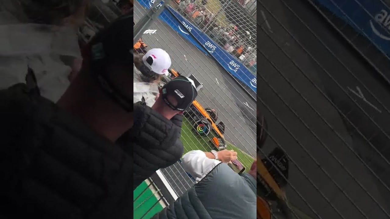 The Aussie Crowd's Support For Piastri 🇦🇺❤️