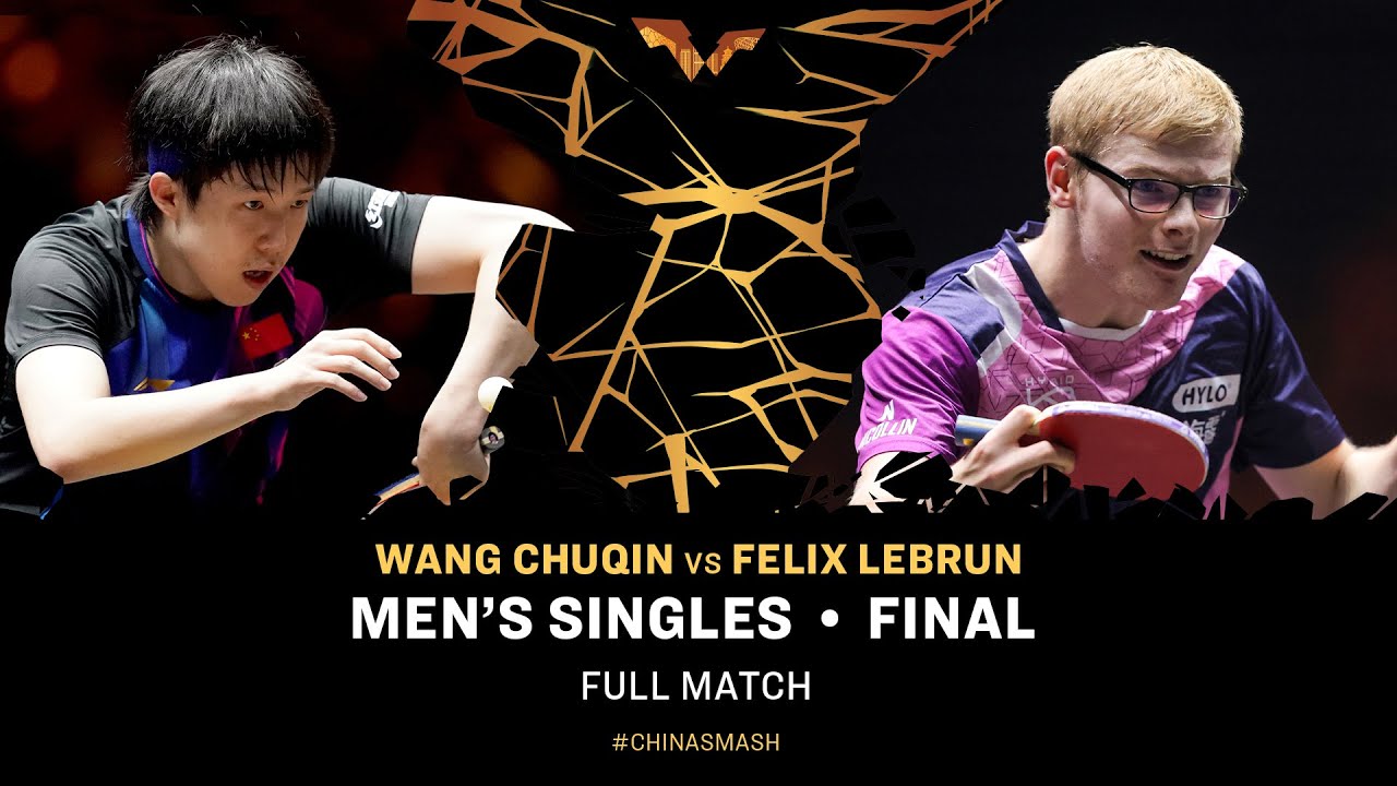 FULL MATCH | Wang Chuqin vs Felix Lebrun | MS Final | #ChinaSmash 2025
