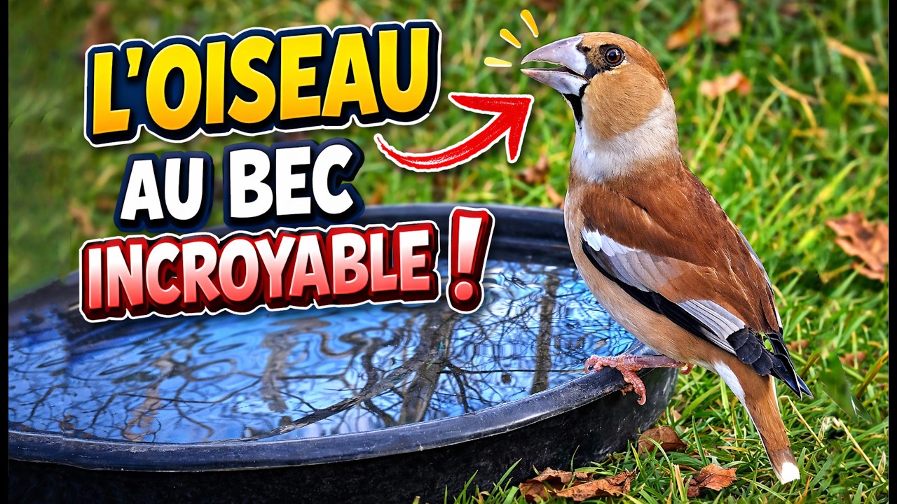 Cet oiseau peut casser des noyaux ... mais qui est-il ?