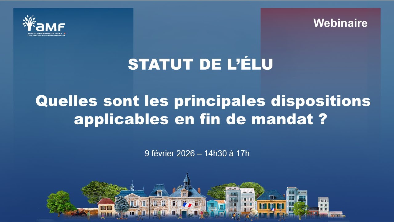 Webinaire : Installation du conseil communautaire