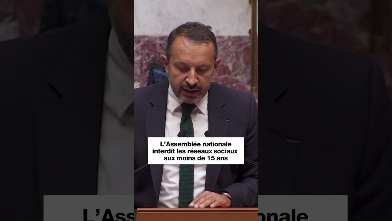 Les réseaux sociaux interdits aux moins de 15 ans