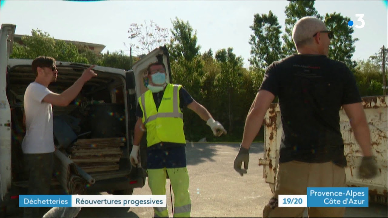 Alpes-Maritimes : la réouverture des déchetteries pendant le confinement
