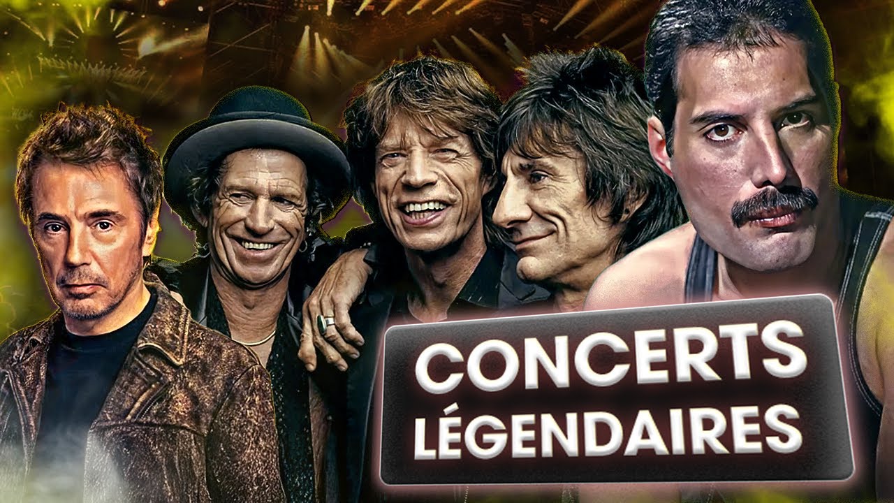 Les Plus GRANDS Concerts de l'Histoire - Des MILLIONS de Spectateurs!