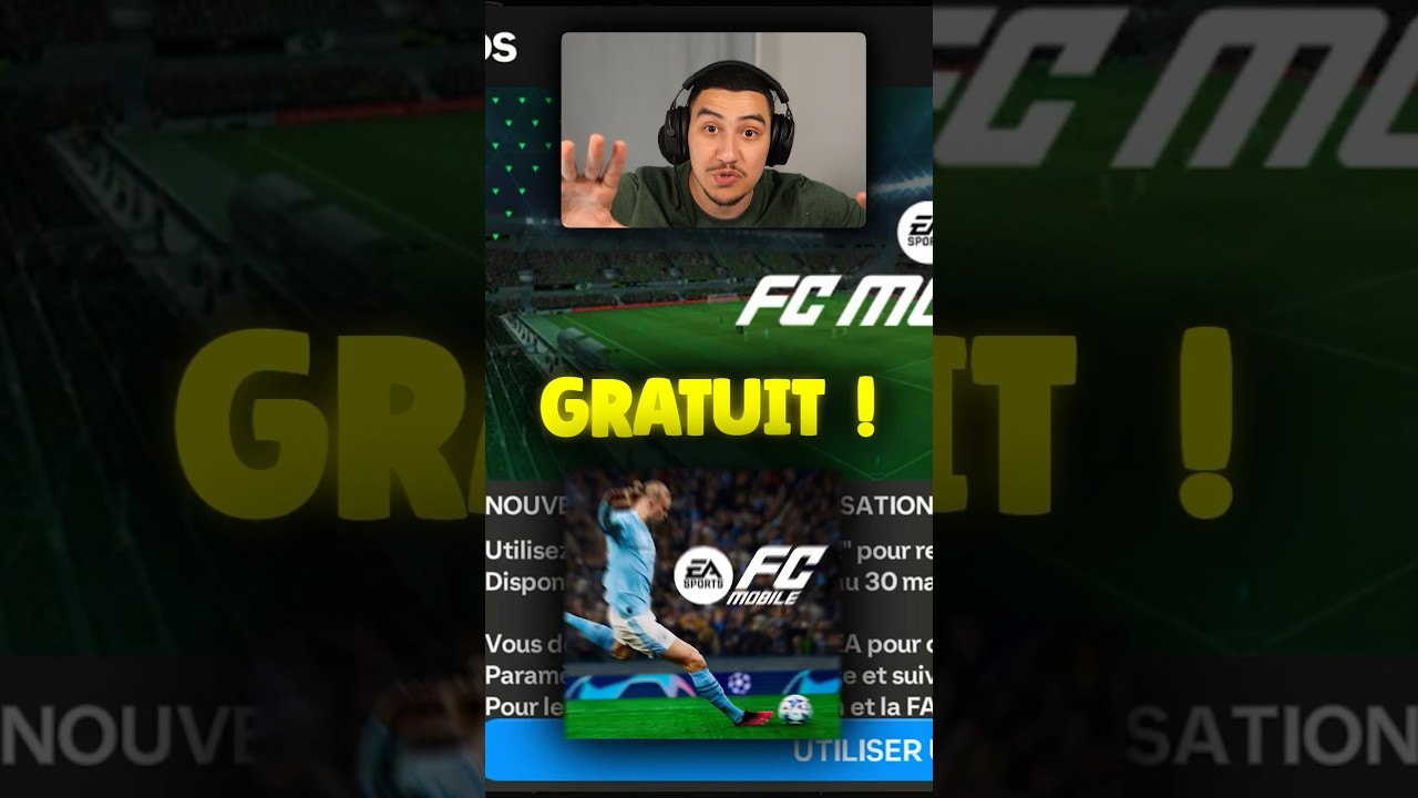 CADEAUX GRATUIT SUR FC MOBILE !