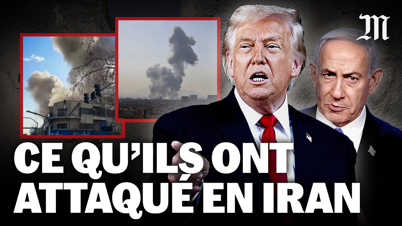 Attaque en Iran : ce que les images montrent de l’opération des Etats-Unis et Israël