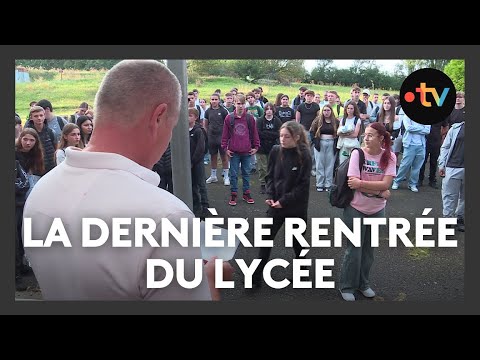 C'est la dernière rentrée au lycée professionnel de Landres