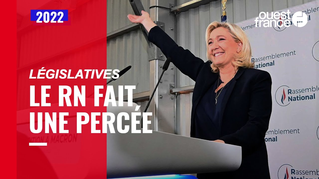 Législatives 2022 : « Un record historique pour le Rassemblement national » pour Marine Le Pen