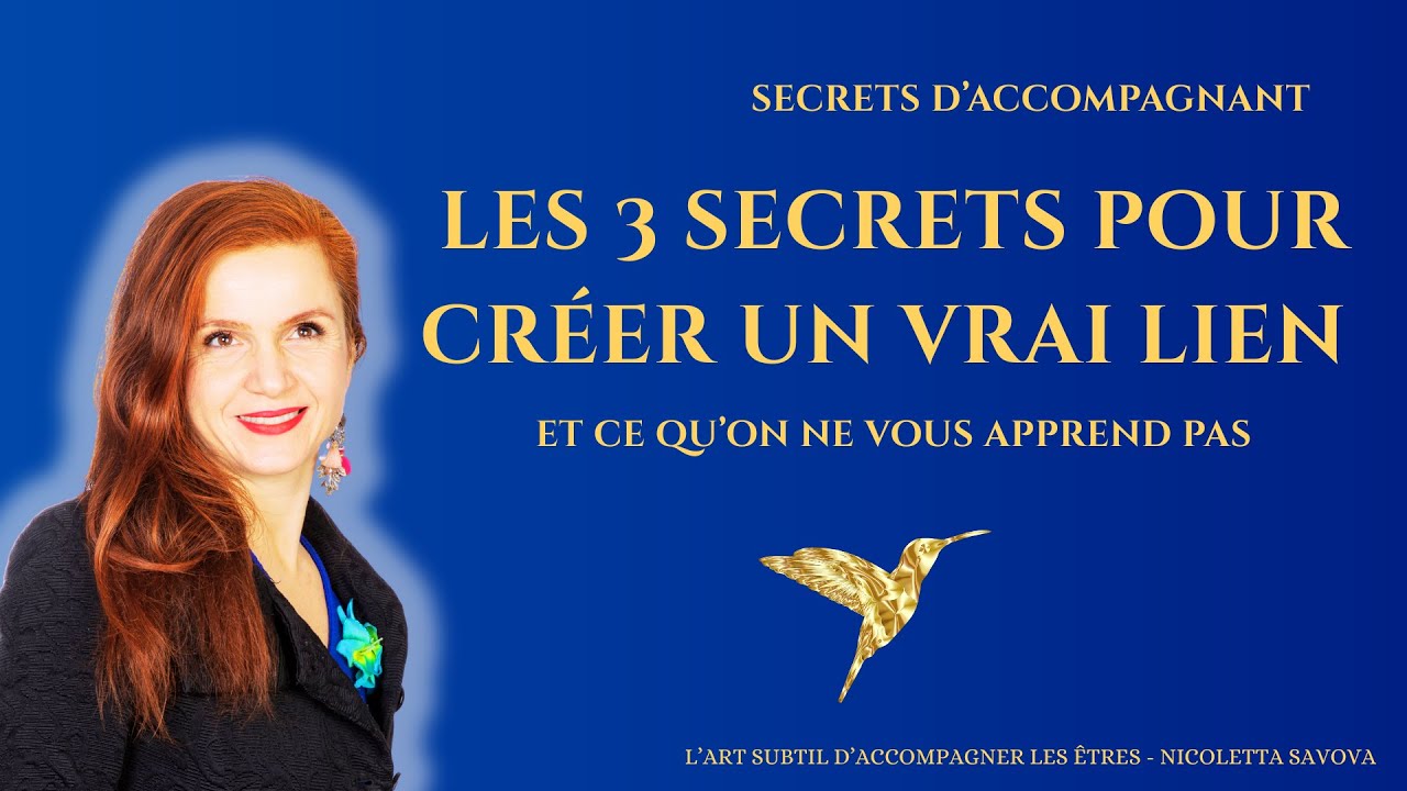 Les 3 secrets pour créer du vrai lien (que personne n’enseigne)