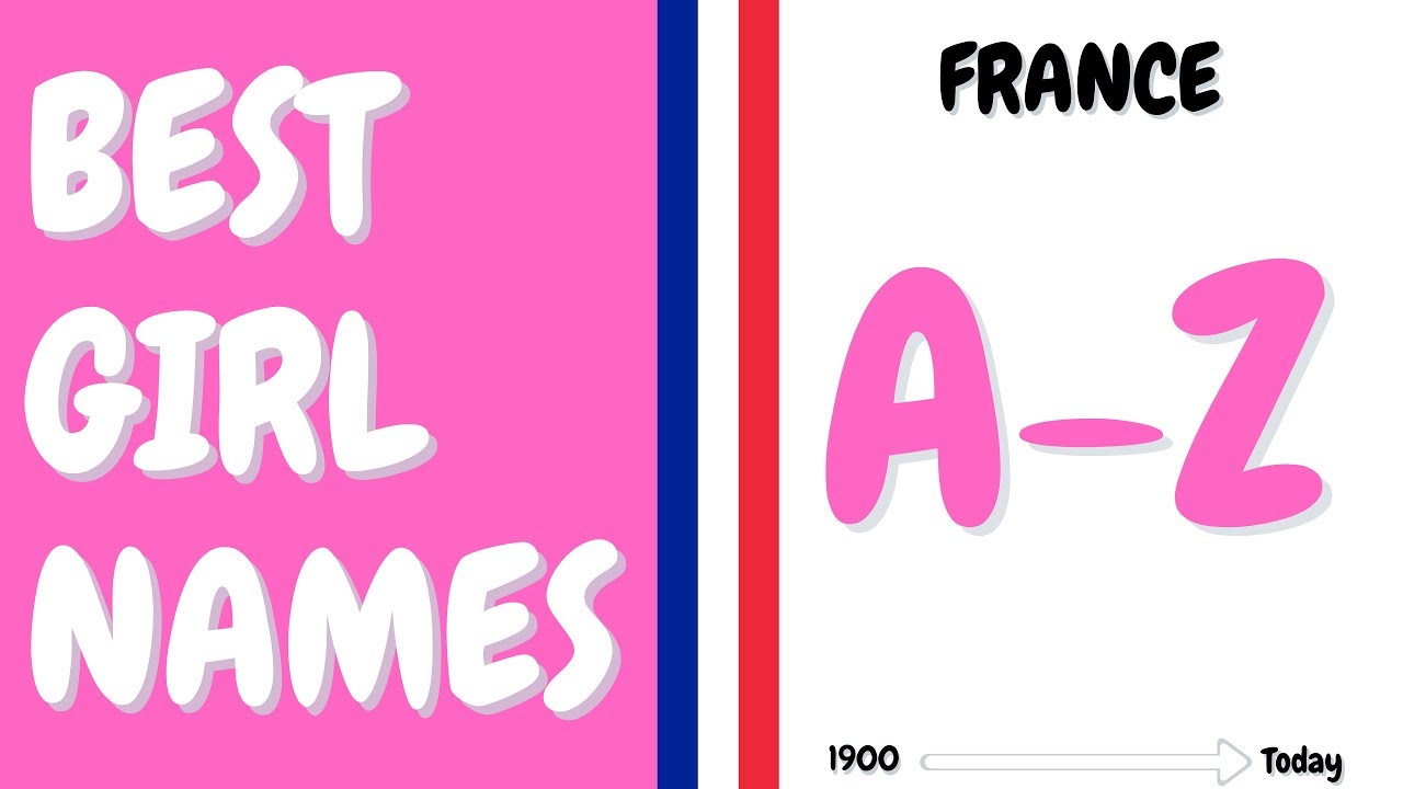 TOP10 des noms de fille les plus donnés en France depuis 1900!