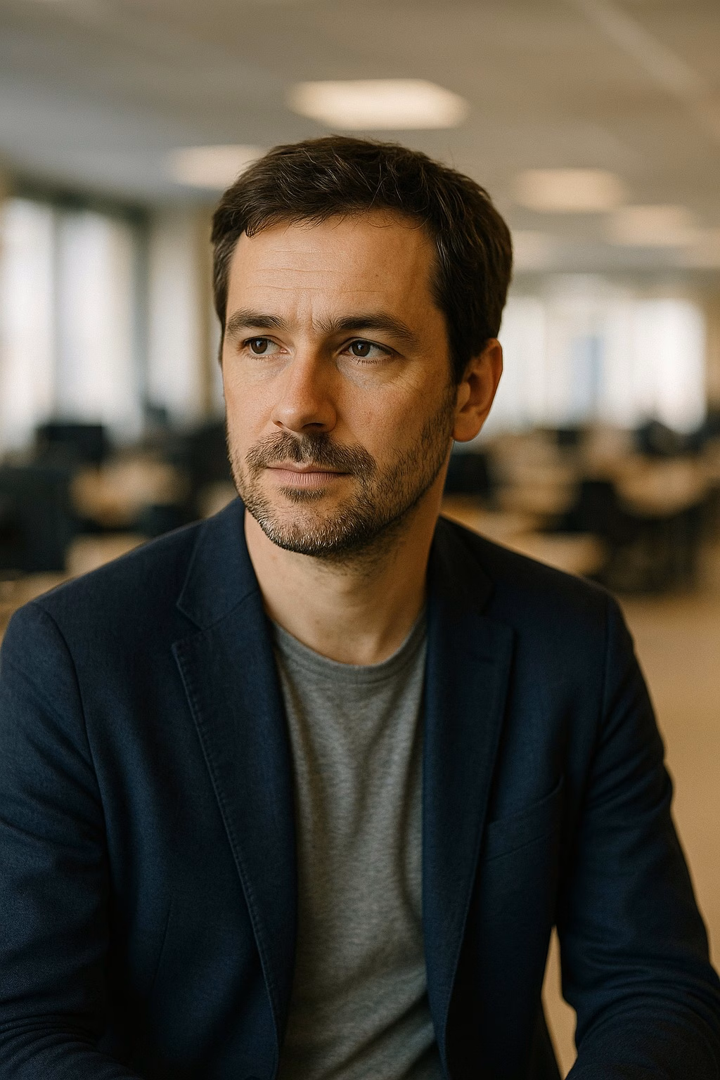 Gabin Masson, rédacteur en chef de Gni Media
