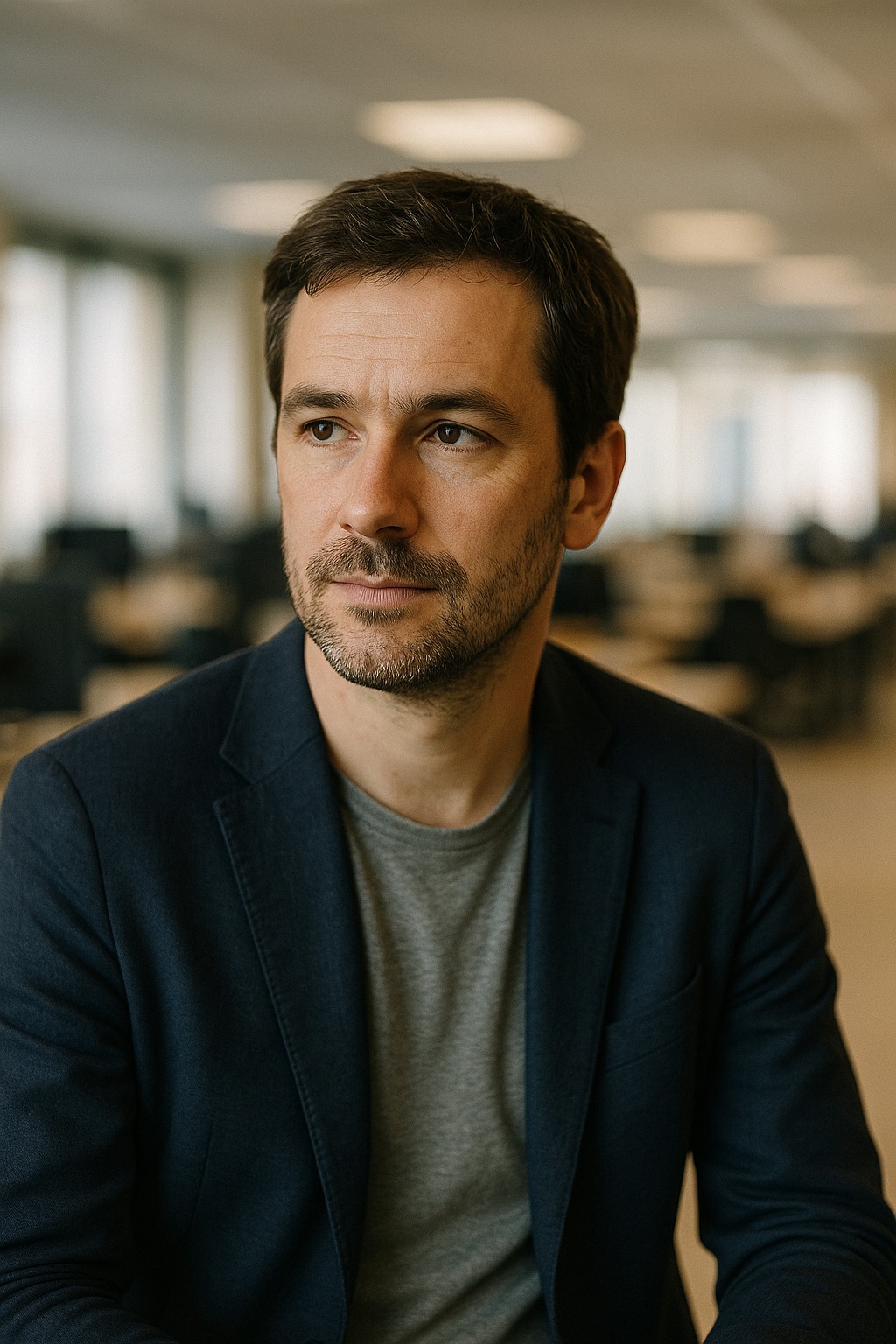 Gabin Masson, rédacteur en chef de Gni Media