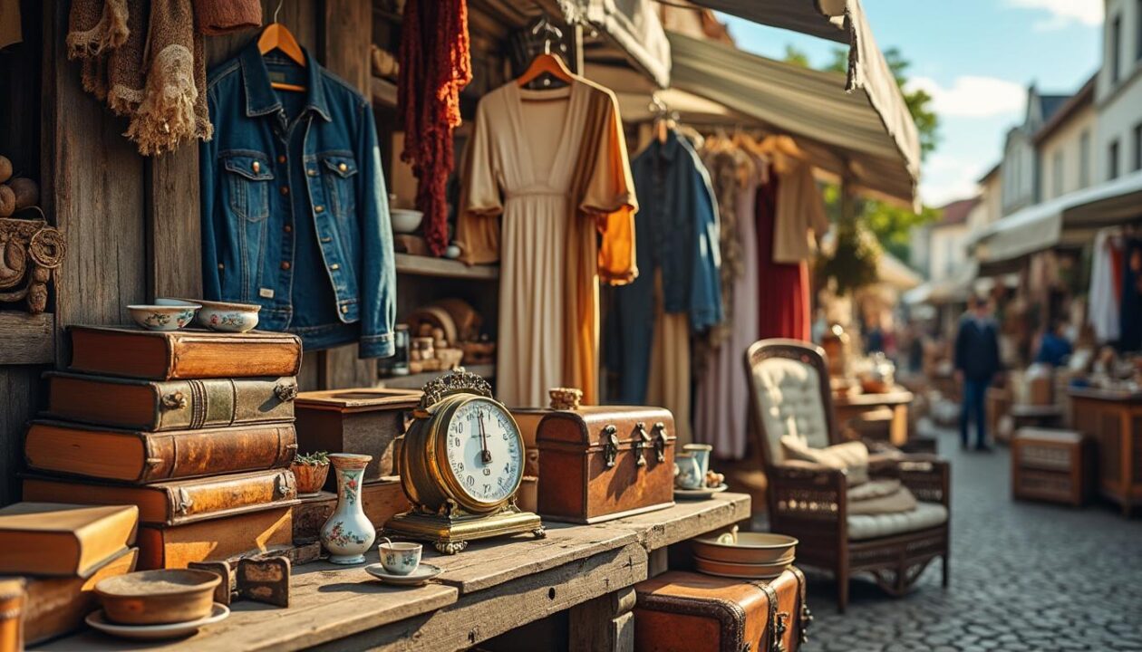 découvrez la brocante rétro vintage à rennes ce dimanche : une occasion unique de dénicher des trésors anciens, des vêtements vintage et du mobilier insolite dans une ambiance conviviale.