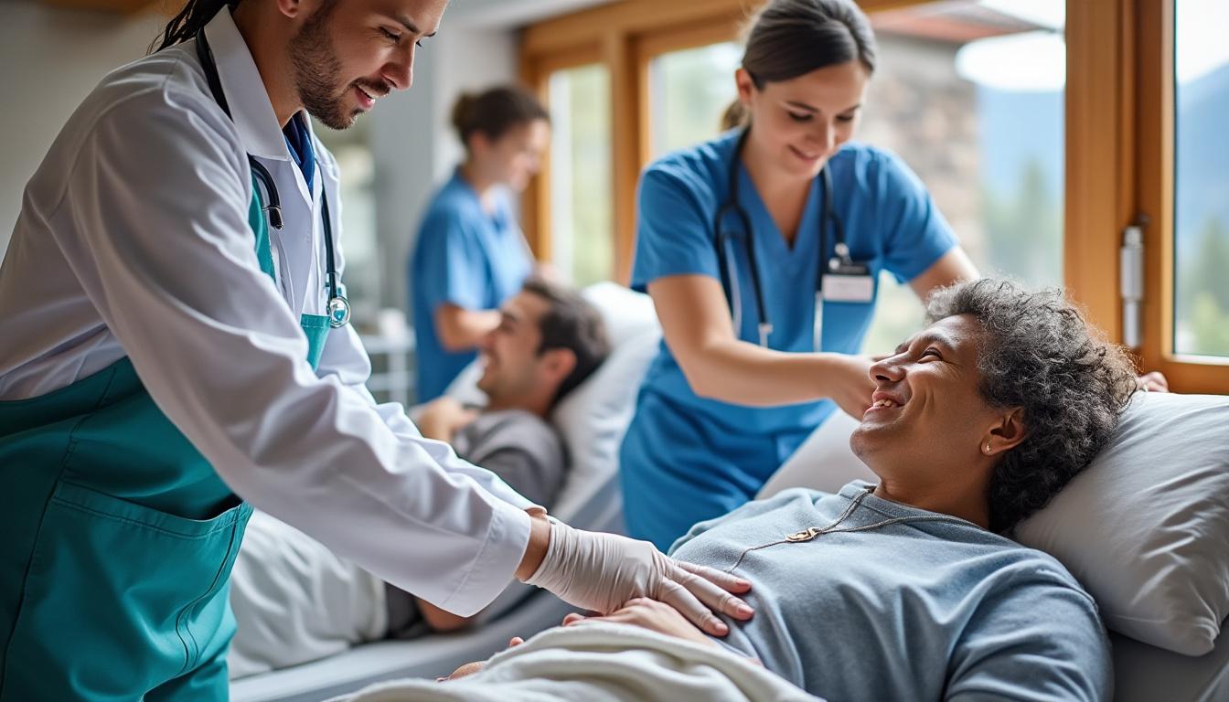 découvrez comment un centre spécialisé du grand ouest soigne les grands brûlés et accueille également deux victimes de l'incident de crans-montana dans cette vidéo exclusive.