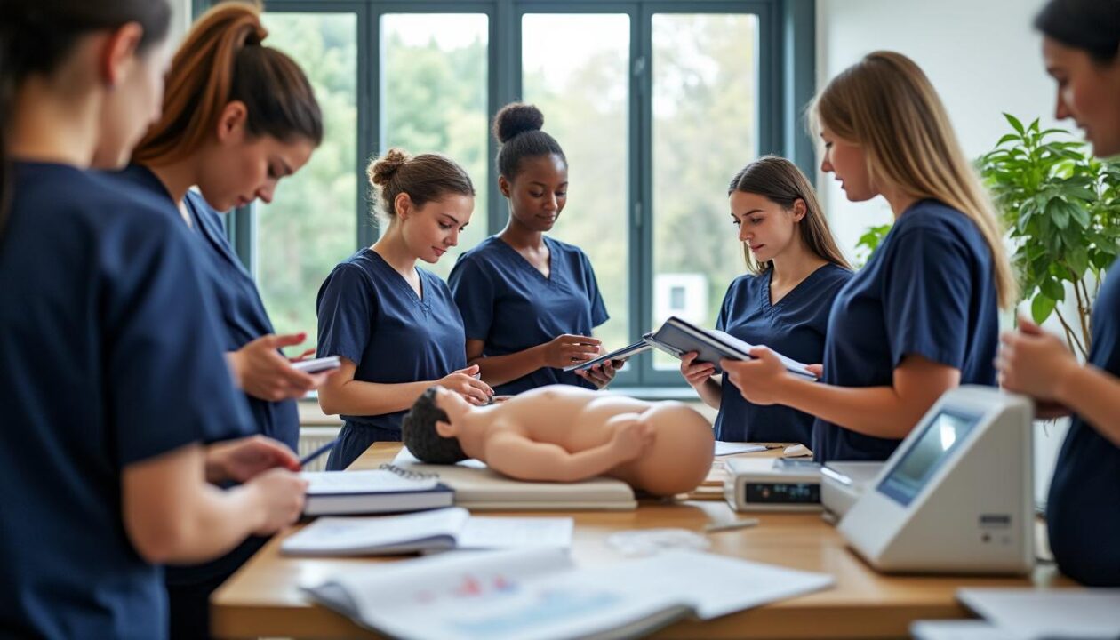 découvrez le quotidien des étudiantes sages-femmes à angers et l'importance de lever les tabous autour de leur formation et de leur métier essentiel.