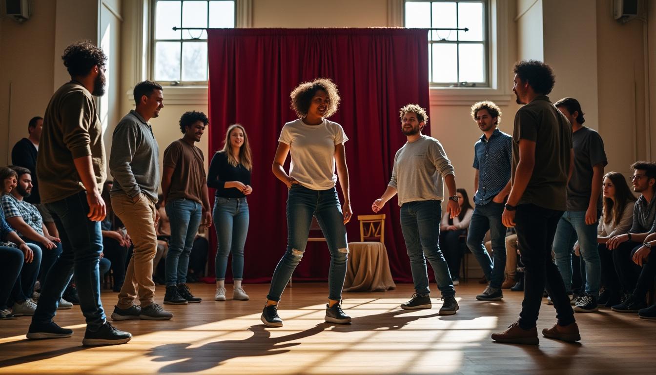 découvrez l'effervescence à cholet lors d'un week-end exceptionnel consacré à un grand tournoi d’improvisation théâtrale, avec des spectacles captivants et des moments d'émotion inoubliables.