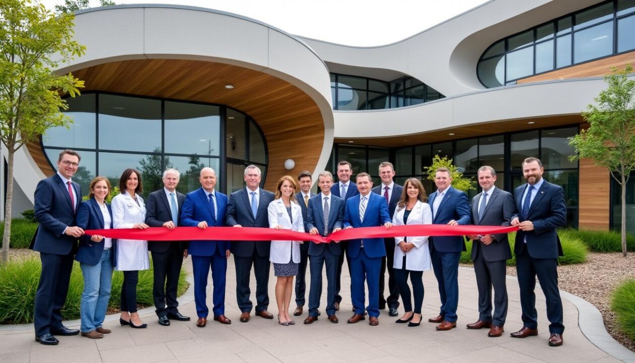 inauguration d'une maison de santé pluriprofessionnelle à grosbreuil, un projet phare pour améliorer l'accès aux soins dans la région de vendée grand littoral.