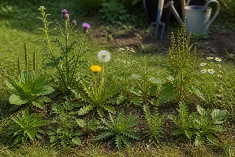 Mauvaises herbes du jardin : les 10 pires en photos