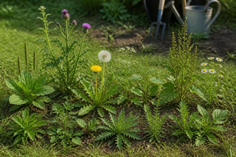 Mauvaises herbes du jardin : les 10 pires en photos